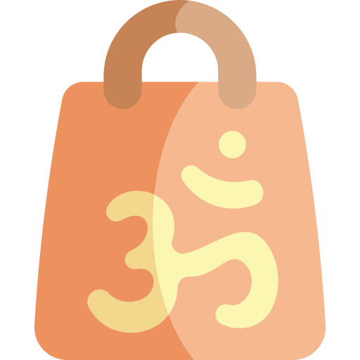 bolsa de la compra Kawaii Flat icono