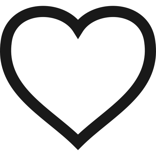 cuore Generic Basic Outline icona
