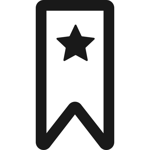 Bookmark Generic Basic Outline icon