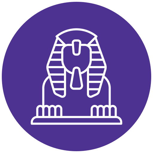 Great sphinx of giza Generic Flat icon