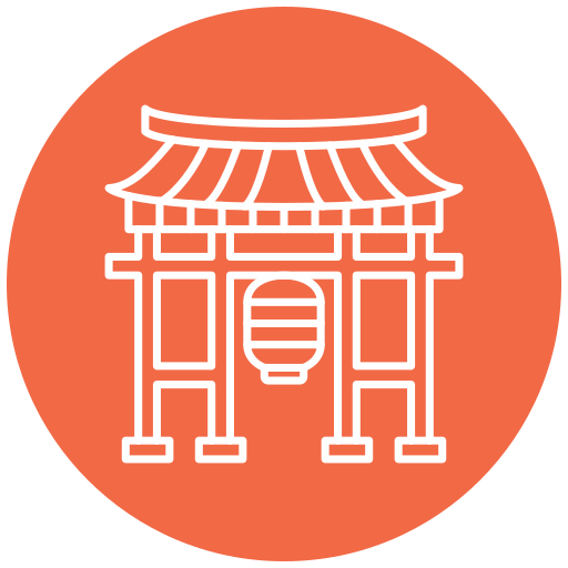 Kaminarimon gate Generic Flat icon