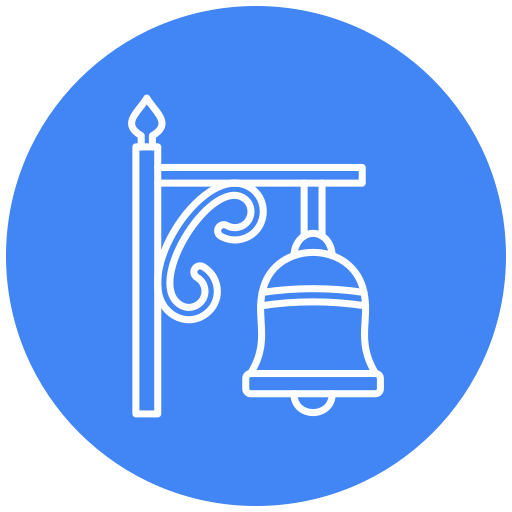 dzwonek Generic Flat ikona