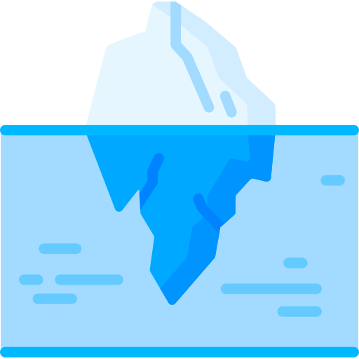 Iceberg  Special Flat icon