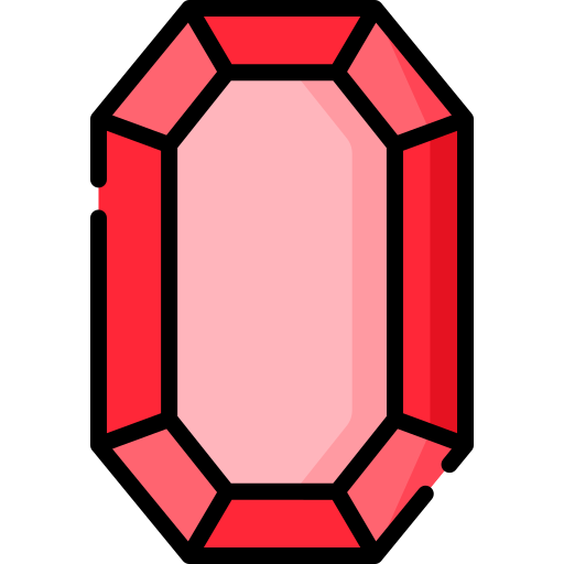 piedra preciosa Special Lineal color icono