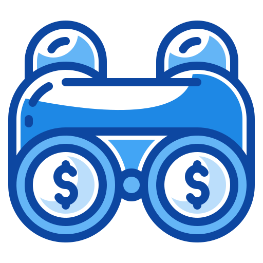 쌍안경 Generic Blue icon
