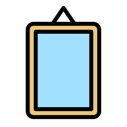 lustro Generic Outline Color ikona