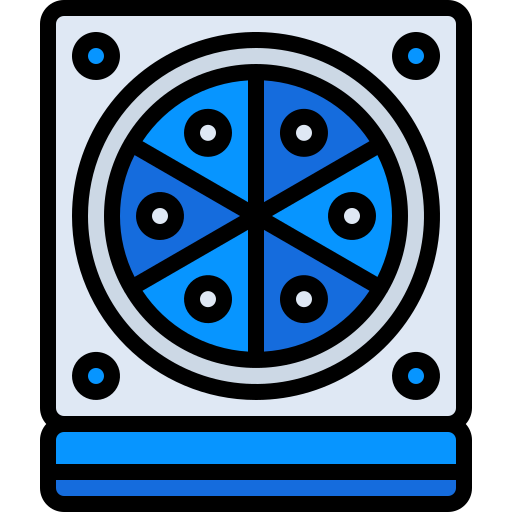 pudełko na pizzę Generic Outline Color ikona
