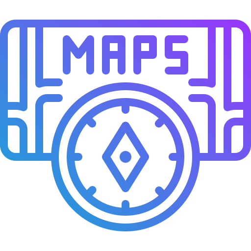 Maps Generic Gradient icon
