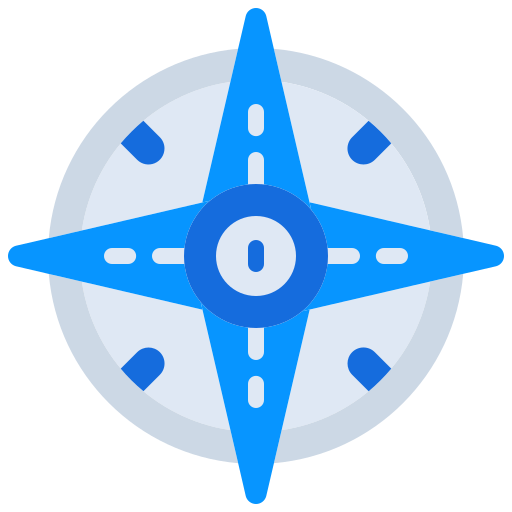 kompas Generic Flat ikona