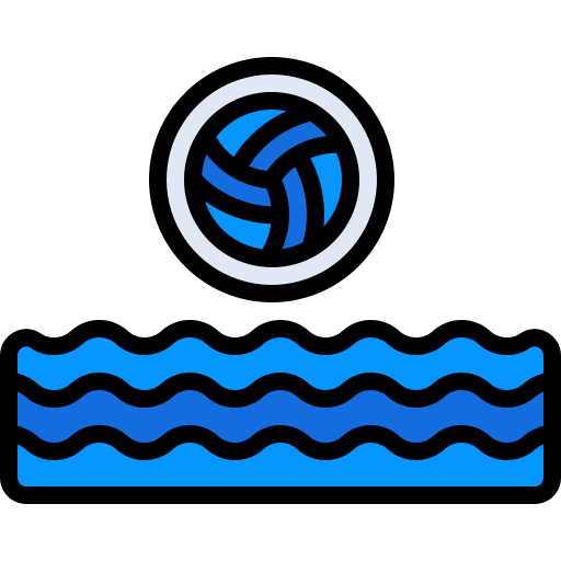 Water Polo Generic Outline Color icon