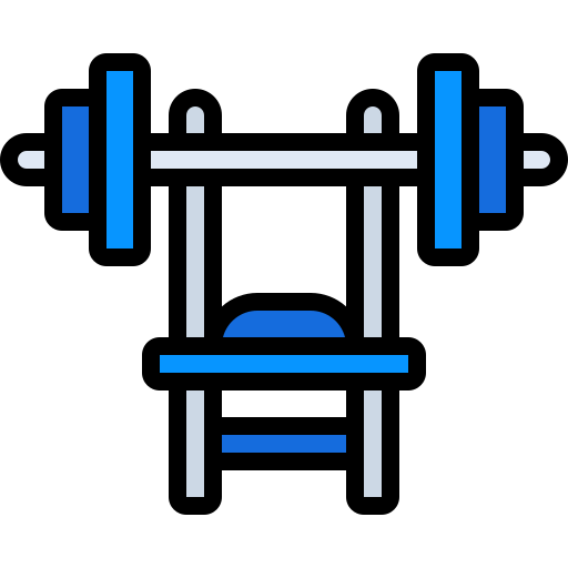 Barbell Generic Outline Color icon