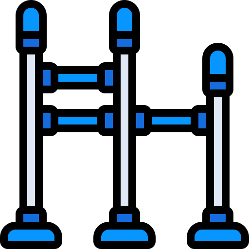 Pole Generic Outline Color icon