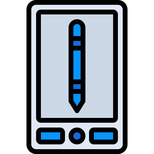 Graphic tablet Generic Outline Color icon