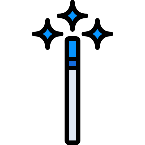 魔法 Generic Outline Color icon