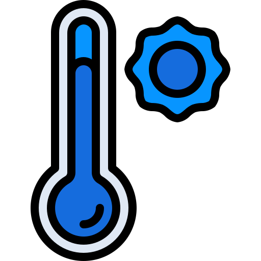 thermometer Generic Outline Color icoon