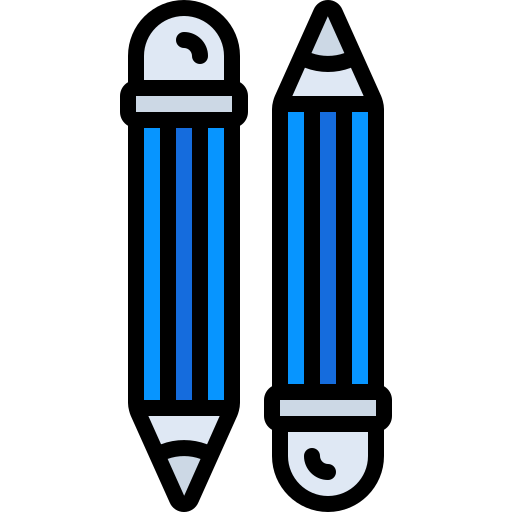 Pencil Generic Outline Color icon