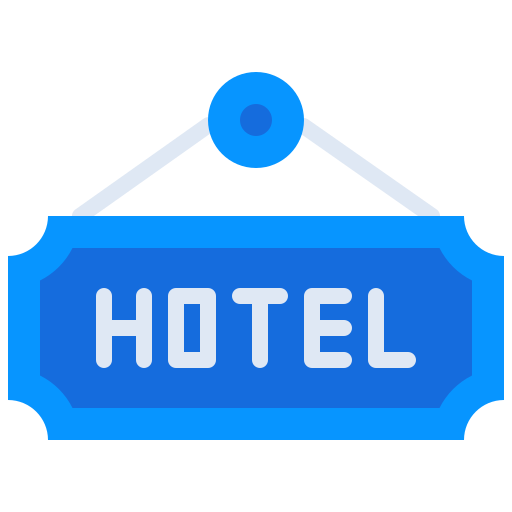 signo de hotel Generic Flat icono