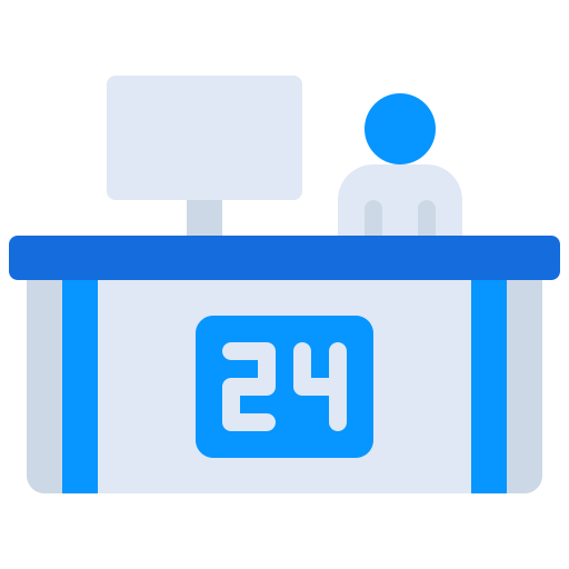 Front desk Generic Flat icon