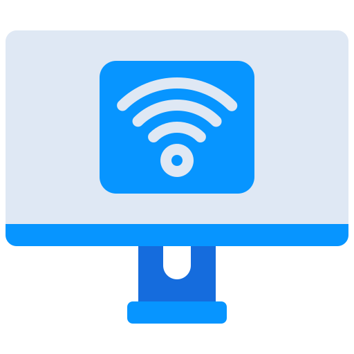 połączenie wifi Generic Flat ikona