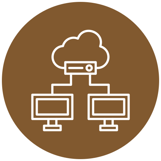 Cloud storage Generic Flat icon