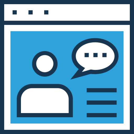 Web chat Generic Mixed icon