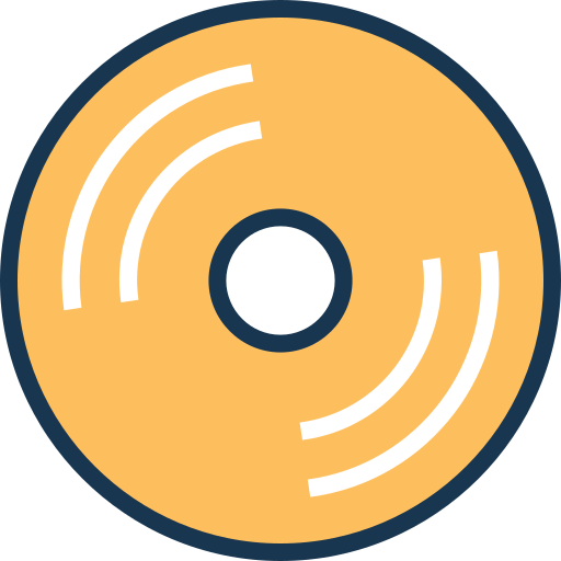 Compact disk Generic Mixed icon