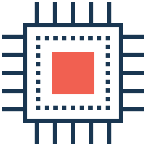 mikroprozessor Generic Mixed icon