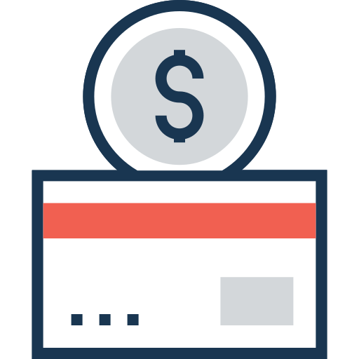 Pay card Generic Mixed icon
