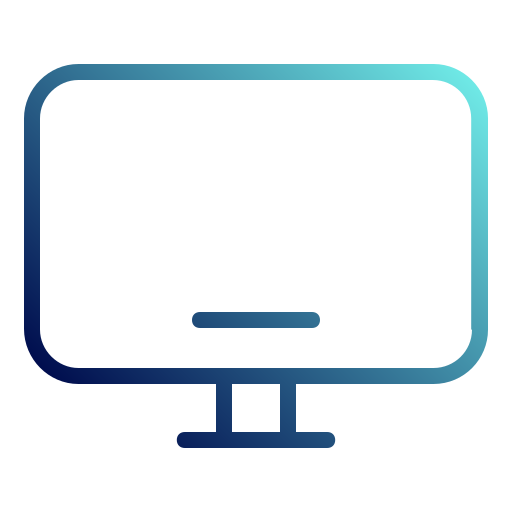 Television Generic Gradient icon