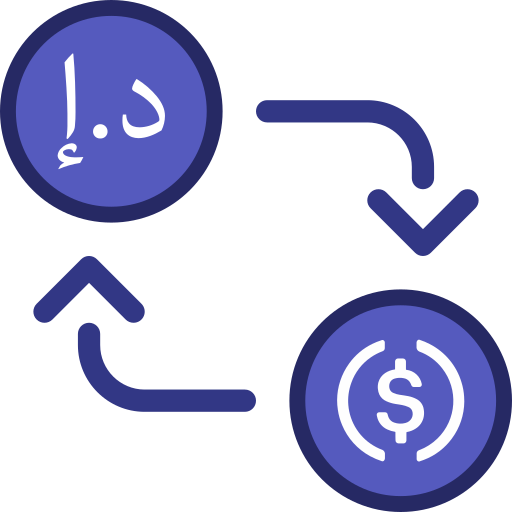 Usd-circle Generic Blue icon