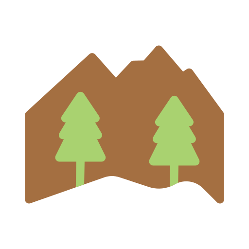 Woodland Vector Stall Flat icon