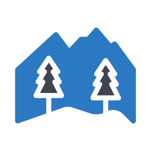 森林 Generic Blue icon