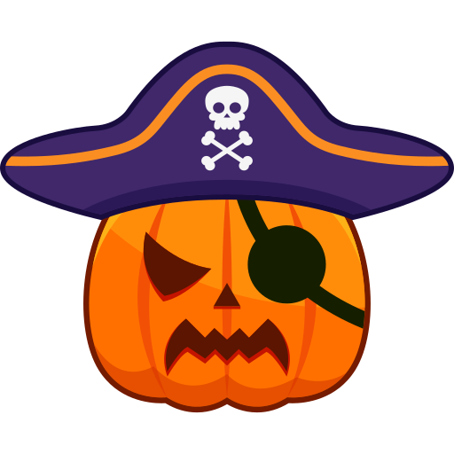 pirata Generic Outline Color icono