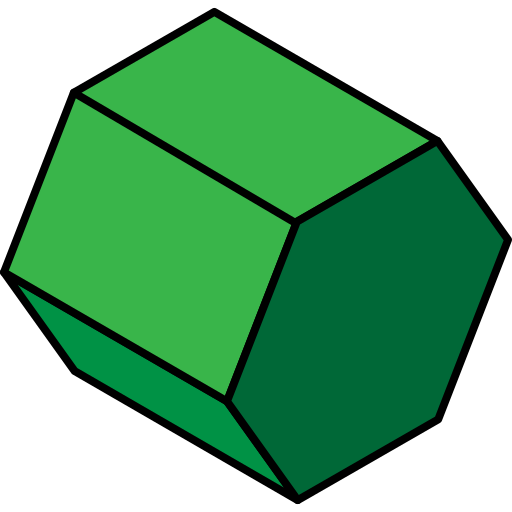 hexagonal Generic Outline Color icono
