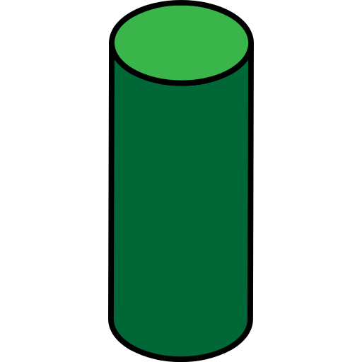 cilindro Generic Outline Color icono