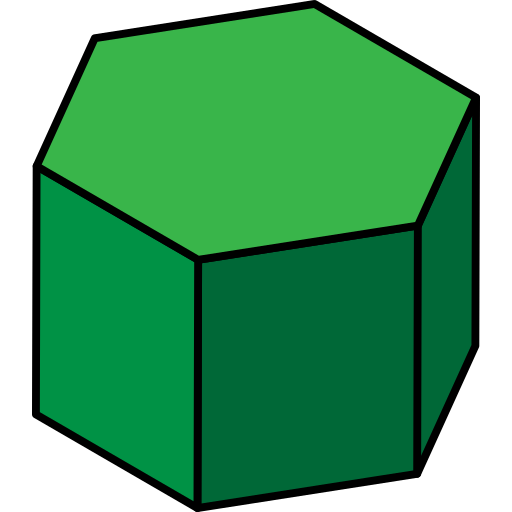 hexagonal Generic Outline Color icono