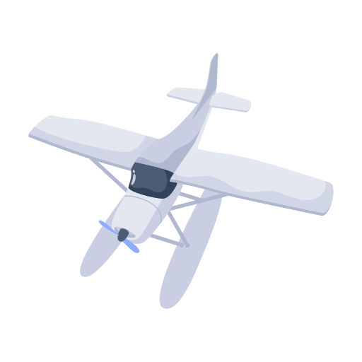 aeronave Generic Flat icono