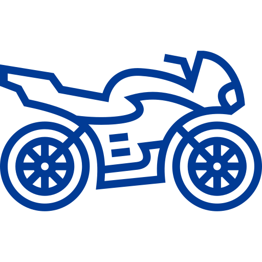 motocykl Detailed bright Lineal ikona