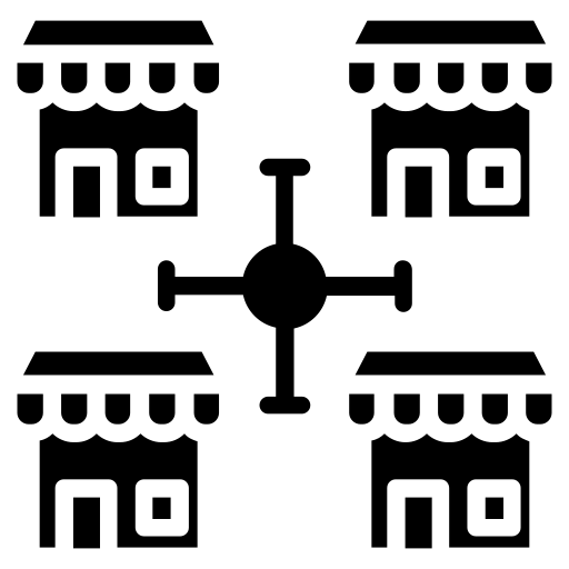 Геотаргетинг Generic Glyph иконка