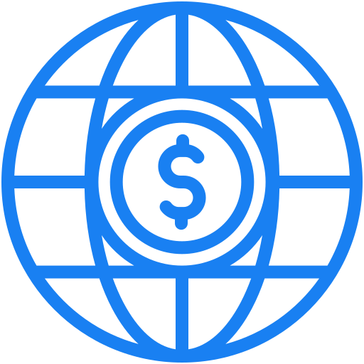 세계 경제 Generic Simple Colors icon