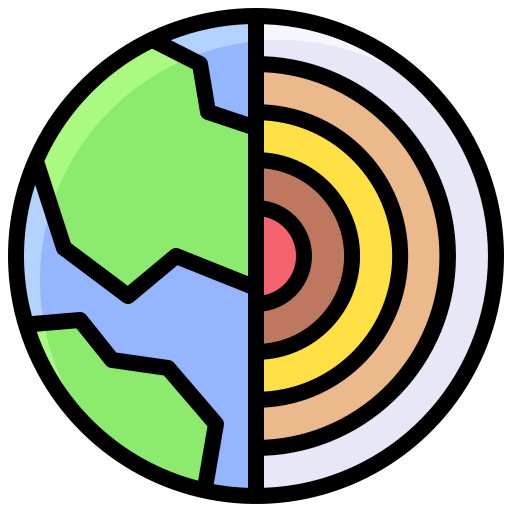 geologie Generic Outline Color icoon