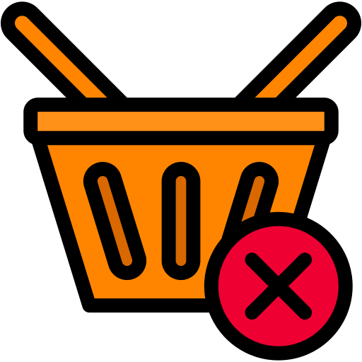 Shopping basket Generic Outline Color icon