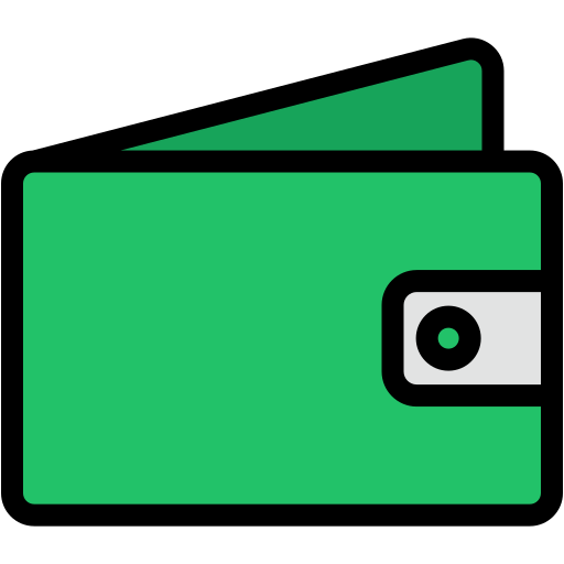 Бумажник Generic Outline Color иконка