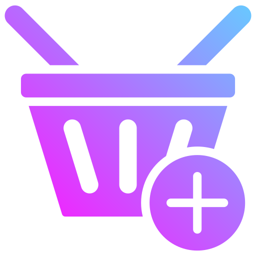 cesta de la compra Generic Flat Gradient icono
