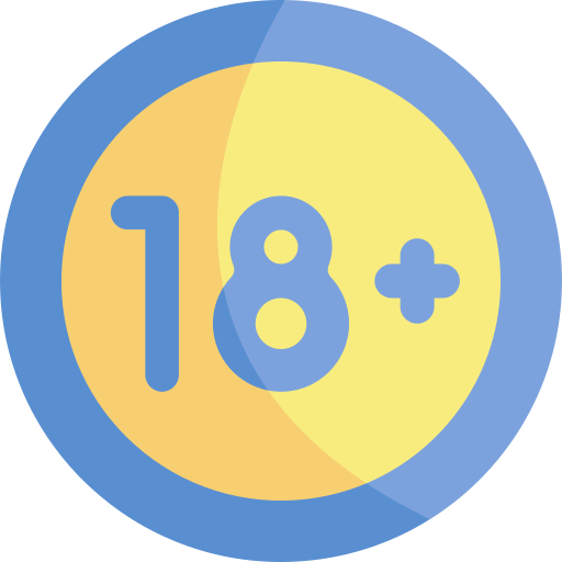 +18 Kawaii Flat icon