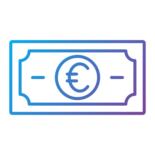 euro Generic Gradient icono