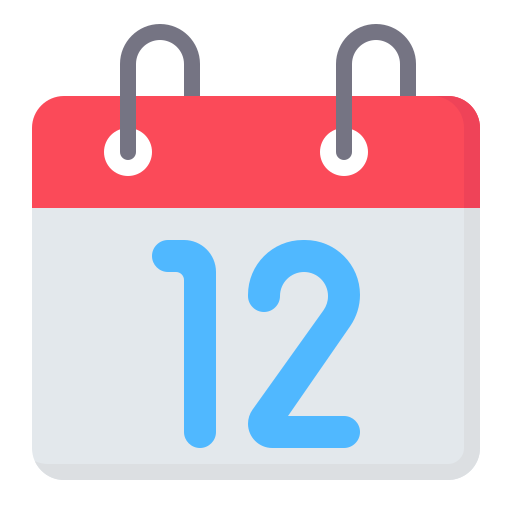 カレンダー Generic Flat icon