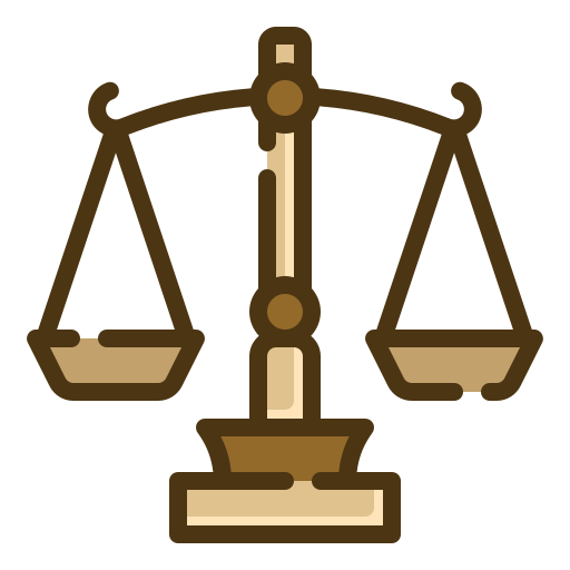正義 Generic Outline Color icon
