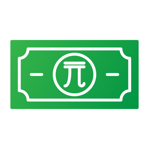 renminbi Generic Flat Gradient Icône