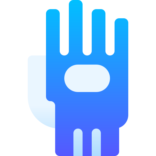 Glove Basic Gradient Gradient icon